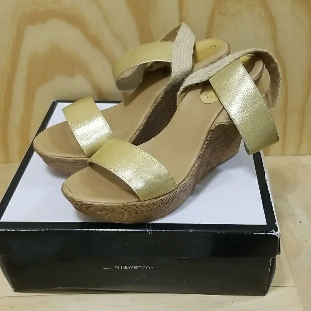 NINE WEST sandals Wmn's size 12 Medium